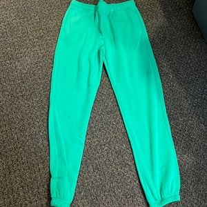 basic green sweats